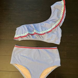 J Crew two piece swim- size medium